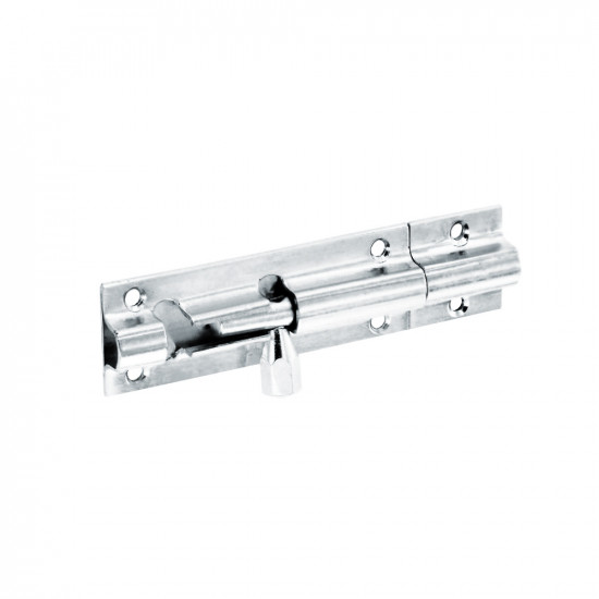 CHROME DOOR BOLT 100MM   S1535