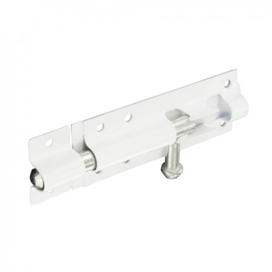 TOWER BOLT WHITE 100MM   S1598