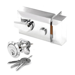 STD CHROME DL NIGHTLATCH- S1728         