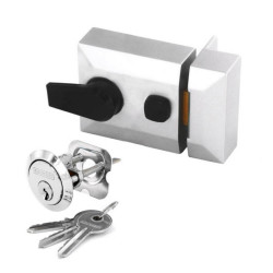 SILVER DL NIGHTLATCH STD  S1732
