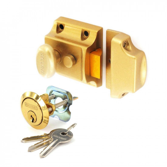 SECURIT NARROW NIGHTLATCH (S1741)