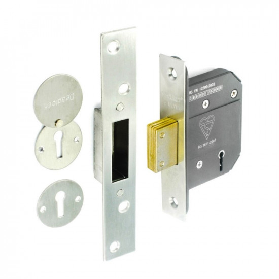 5 LEVER DEAD LOCK 75MM    S1785