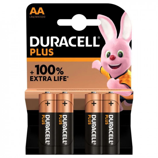 DURACELL AA PLUS BATTERIES  4x20
