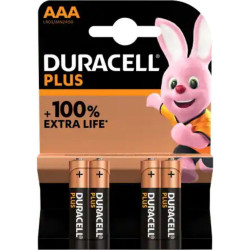 DURACELL AAA PLUS POWER +100%  4x10     