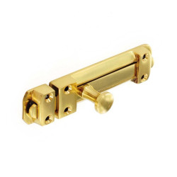 BRASS 150MM DOOR BOLT HEAVY   S2540