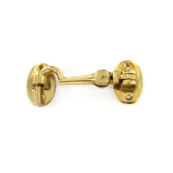 BRASS 100MM CABIN HOOK SILENT TYPE   S2551