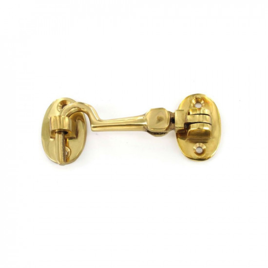 BRASS 100MM CABIN HOOK SILENT TYPE   S2551