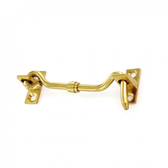 BRASS 75MM CABIN HOOK   S2556