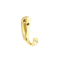 BRASS 50MM ROBE HOOK  S2566
