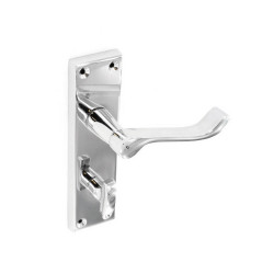 CHROME SCROLL BATH HANDLES   S2702