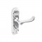 CHROME SHAPED BATH FURN-S2712