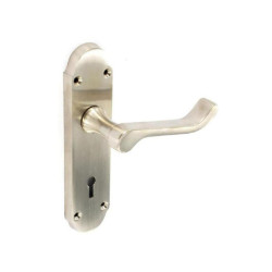 NICKEL SHAPED LOCK HANDLES- S2730