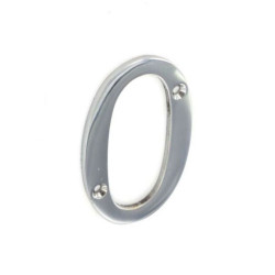 CHROME DOOR NUMBER   0         S2960