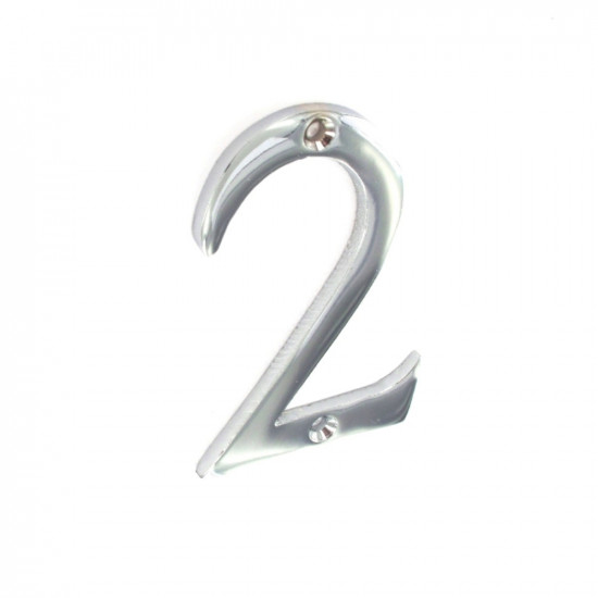 CHROME DOOR NUMBER   2         S2962