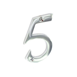 CHROME DOOR NUMBER   5         S2965