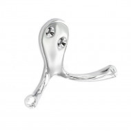 CP DBL ROBE HOOK 75MM  S2982