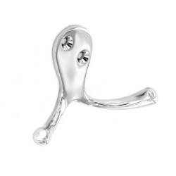 CP DBL ROBE HOOK 75MM  S2982