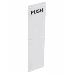SECURIT FINGER PLATE PUSH 300mmS3141