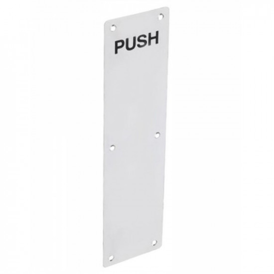 SECURIT FINGER PLATE PUSH 300mmS3141