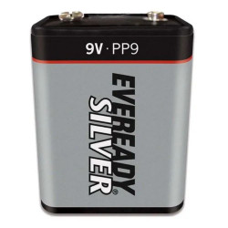 EVEREADY SILVER 9V PP9 BATTERY **EACH** 