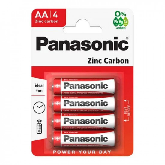 PANASONIC R6 RED 4x12 PK BOX   AA