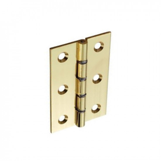 SECURIT BRASS HINGES 75MM   S4101