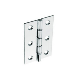 SECURIT CHROME HINGES 75MM   S4151
