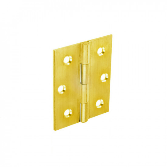SECURIT BRASS BUTT HINGE 38MM S4202