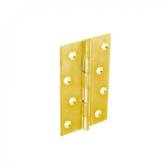 SECURIT BRASS BUTT HINGE 63MM S4204