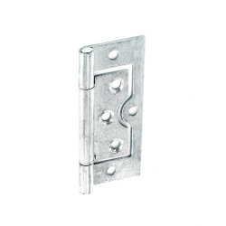 FLUSH HINGES ZP 75MM  S4408