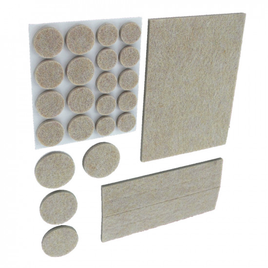 ASSORTED FELT PAD 5MM  S5410