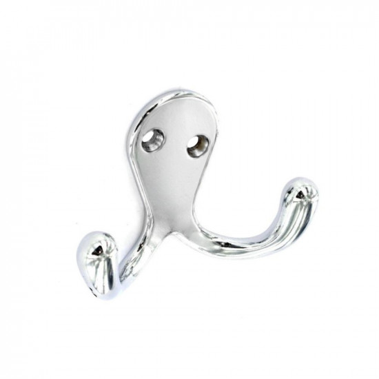DBL ROBE HOOK CP 70MM  S6110
