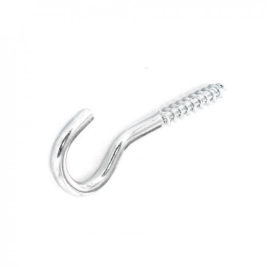 SCREW HOOK ZP 55MM X 8  S6241