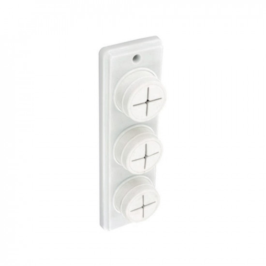 TRIPLE TOWEL HOLDER    S6362