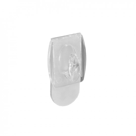 REMOV.CABLE CLIPS W.STRIPS CLEAR  S6480