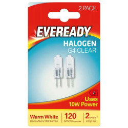 EVEREADY G4 BULB 2PK                    