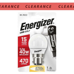 ENERGIZER LED GOLF BULB 4.9W            