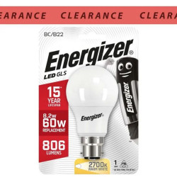 ENERGIZER LED GLS BULB 8.5W=60W         