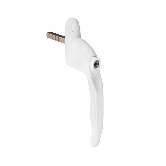 WHITE LOCKING WINDOW HANDLE   S9501