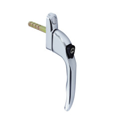 CHROME LOCKING WINDOW HANDLE   S9502    