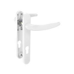 WHITE DOOR HANDLE 92M/122MM   S9601     