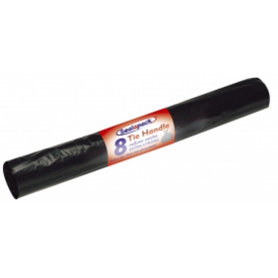 TIE HANDLE SACKS 8PC EACH  SAP008A      