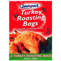TURKEY ROASTING BAGS 2PK                