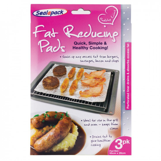 3PK FAT REDUCING PADS SAP027