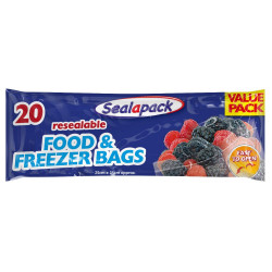 25PK FOOD & FREEZER BAG                 
