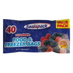 40PK FOOD & FREEZER BAGS SAP033A