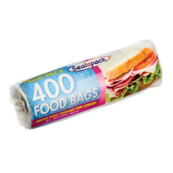 SEAL A PACK 400 FOOD BAGS  SAP034A      