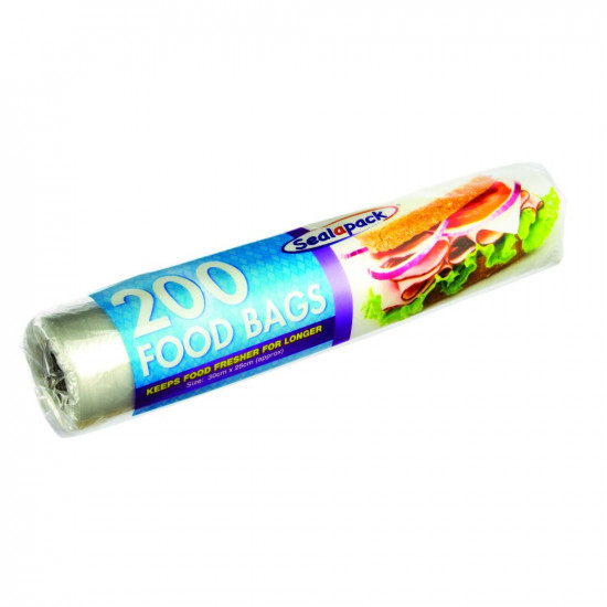 200 LARGE FOOD BAGS ON ROLL SAP035A