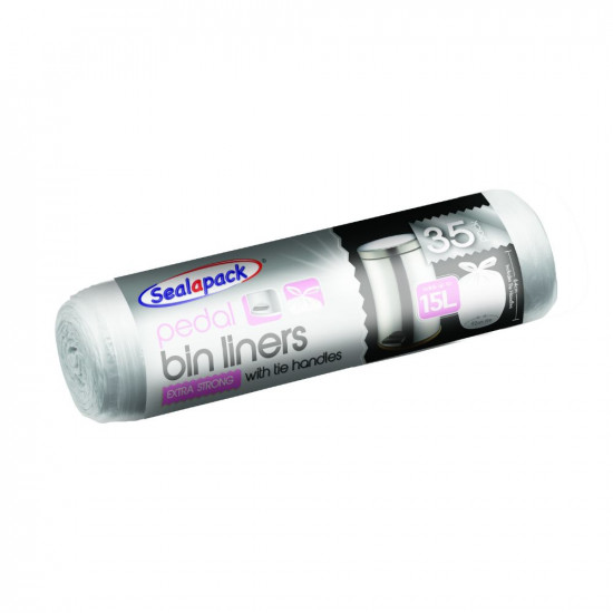 35PK PEDAL BIN LINERS  SAP039A
