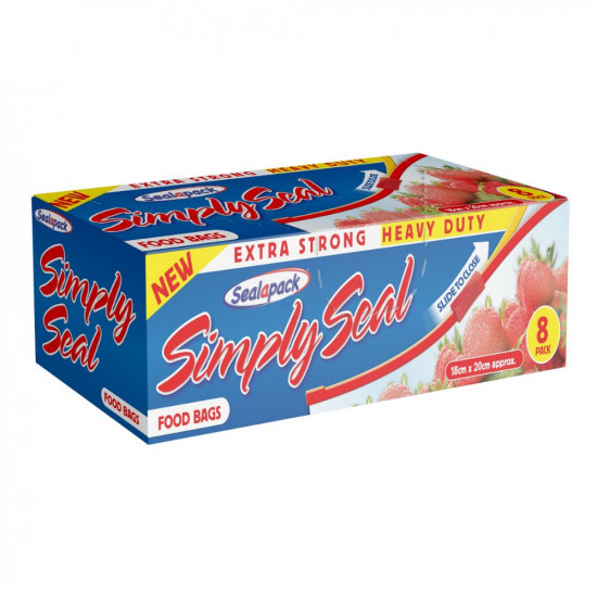8PK STORAGE BAGS 18CM x 20CM SAP1057A